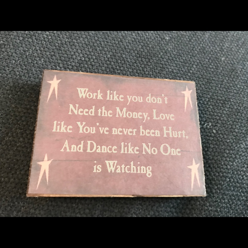 Wooden Decor Sign